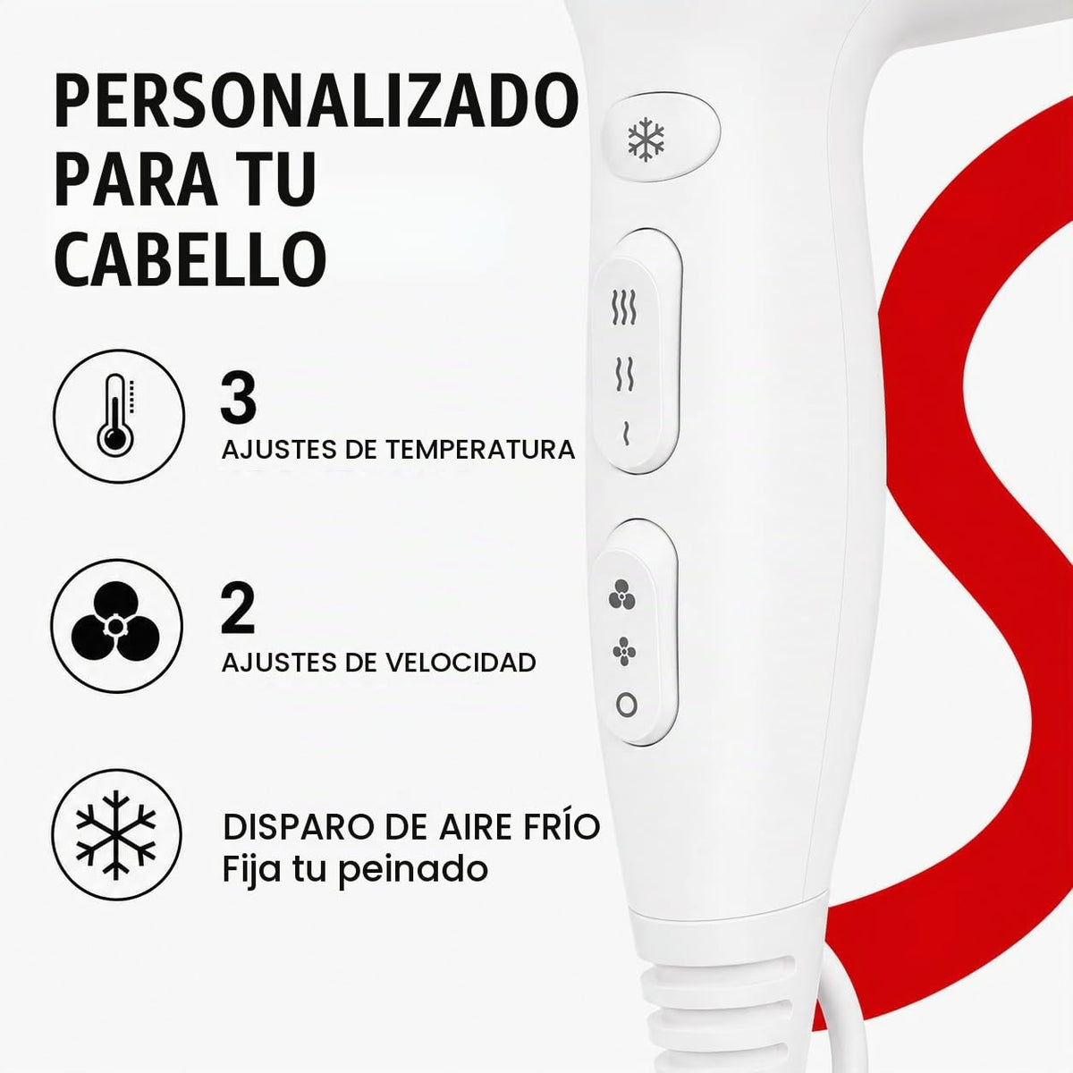 Remington Secador de pelo de protección contra daños, tecnología ió...