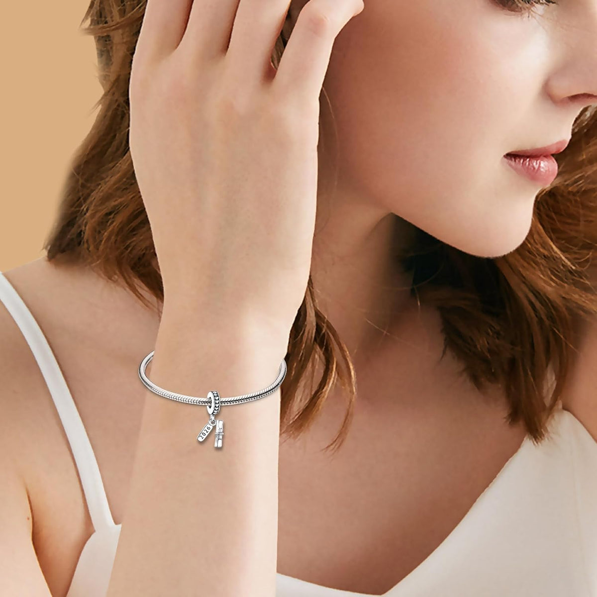 MITSOKU Dijes de plata de ley 925 para pulseras y collares, diseño...