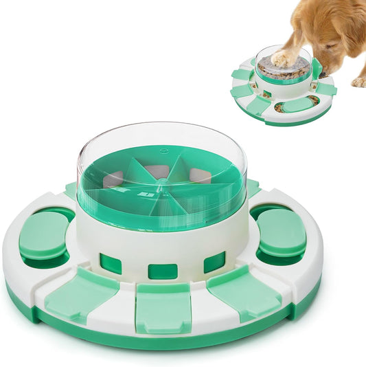 Potaroma Juguete de Rompecabezas para Perros de 2 Niveles, Alimenta...