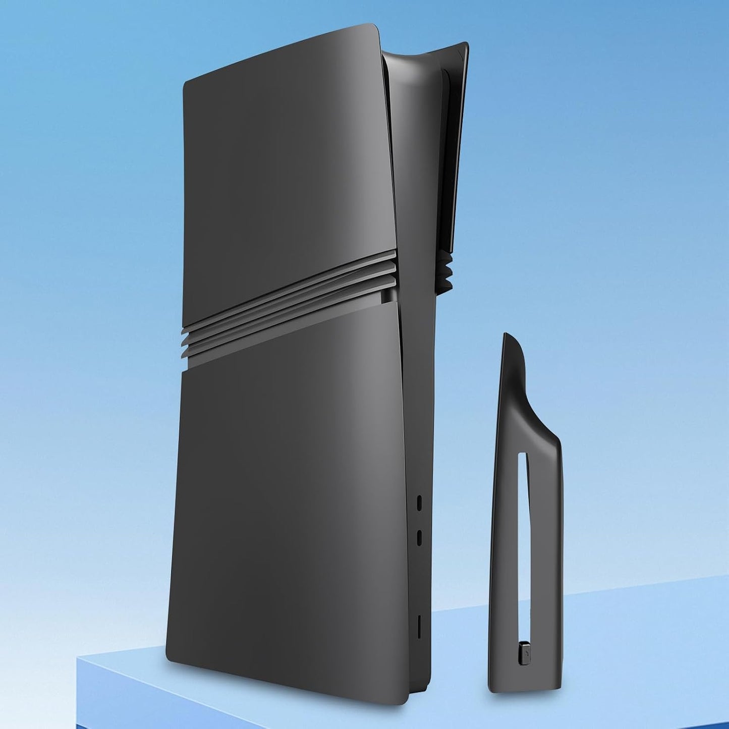 Placas de cubierta para PS5 Pro Disc Edition, carcasa lateral mate,...