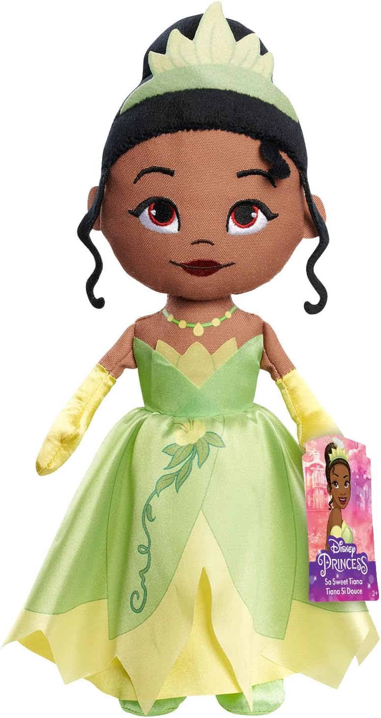 Disney Princess So Sweet Princess Tiana - Muñeca de peluche (12.5 p...