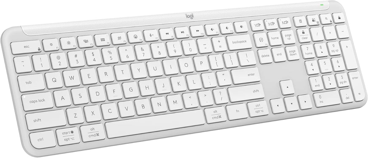 Logitech Signature Slim K950 Teclado inalámbrico con escritura sile...