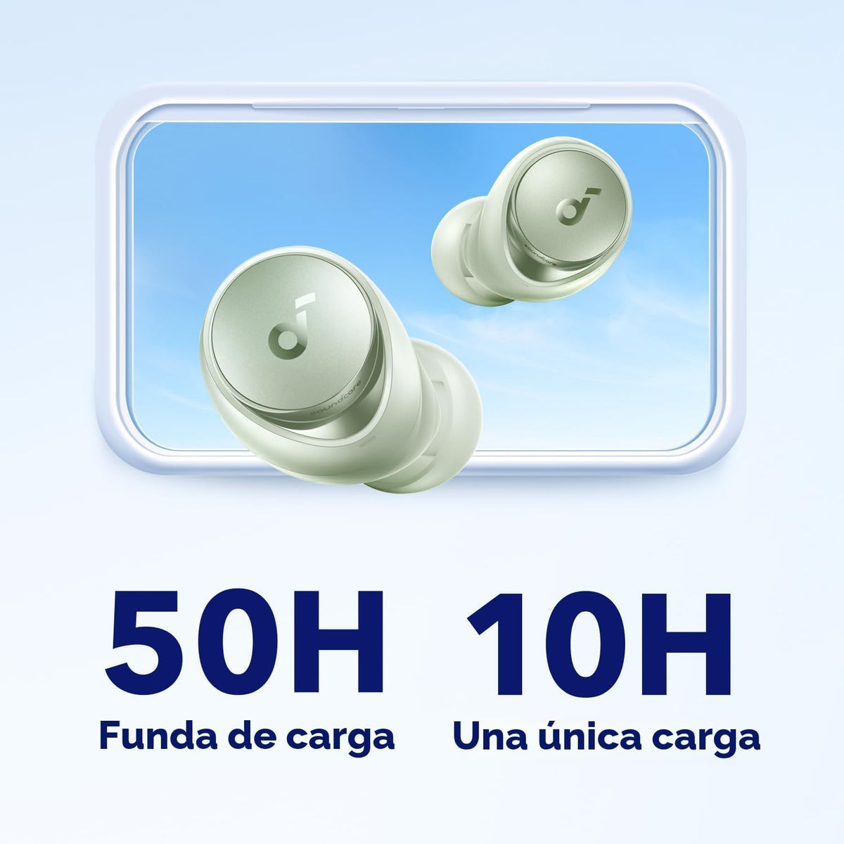 Soundcore by Anker Space A40 Auriculares inalámbricos con cancelaci...