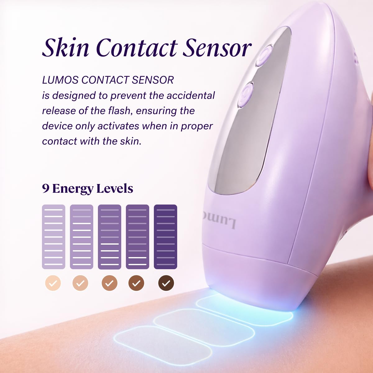 Michael Todd Beauty LUMOS Laser IPL Dispositivo de depilación para...