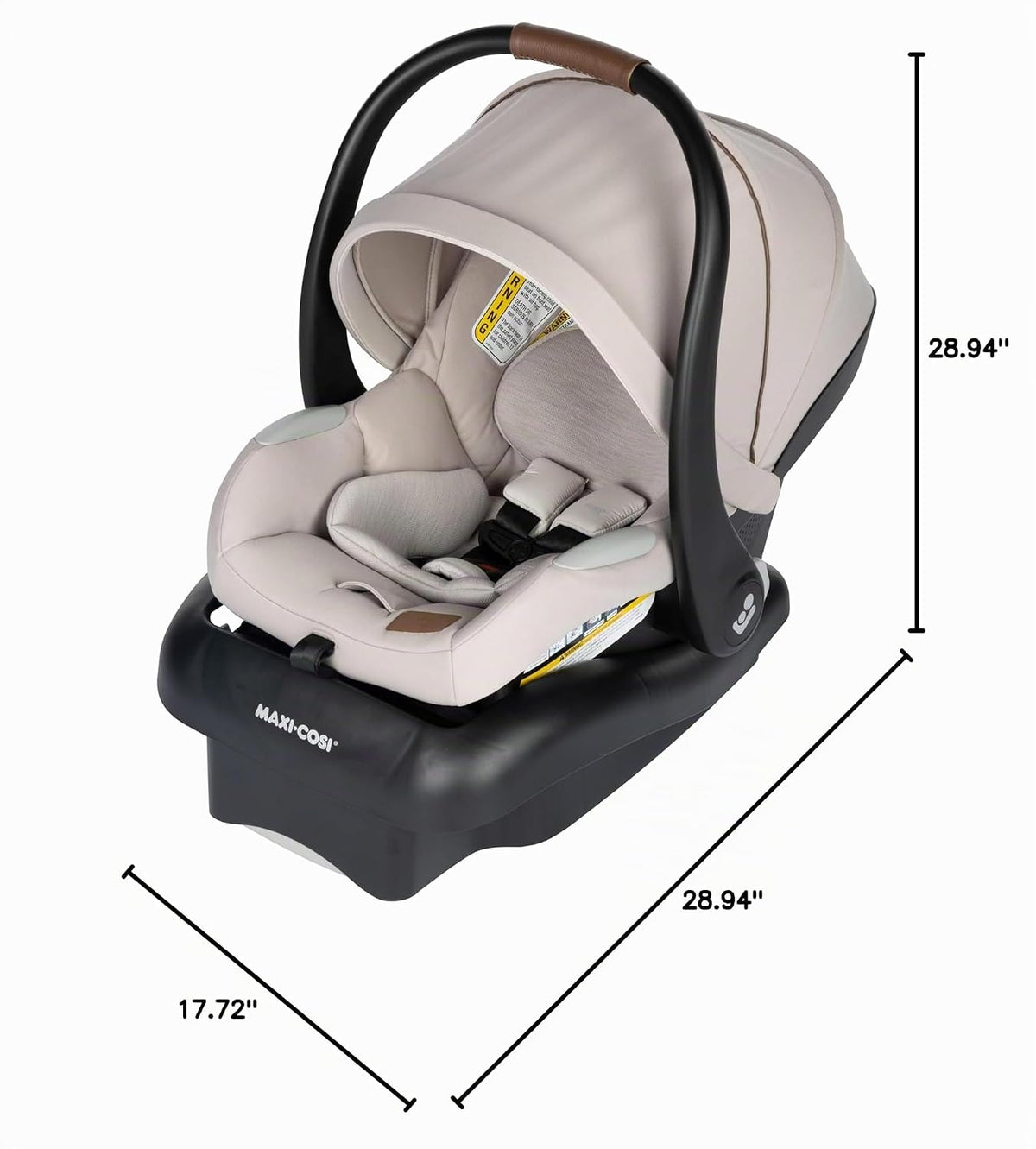 Maxi-COSI Mico Luxe - Asiento de automóvil infantil con base, asien...