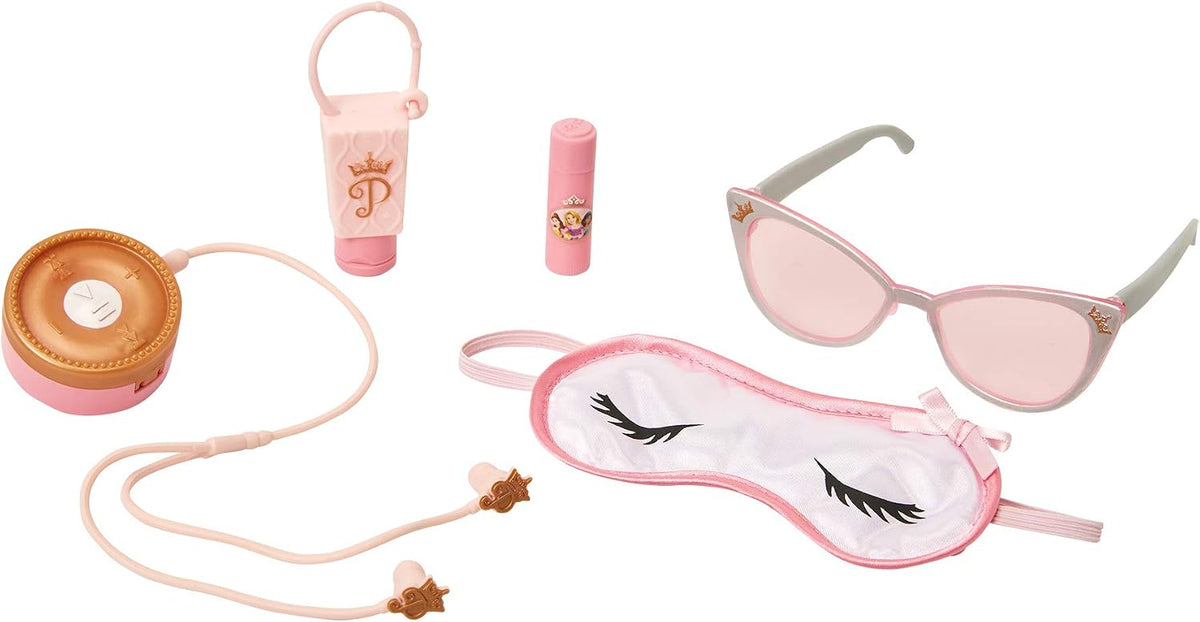 Set de juego con maleta de viaje Disney Princess para niñas con eti...