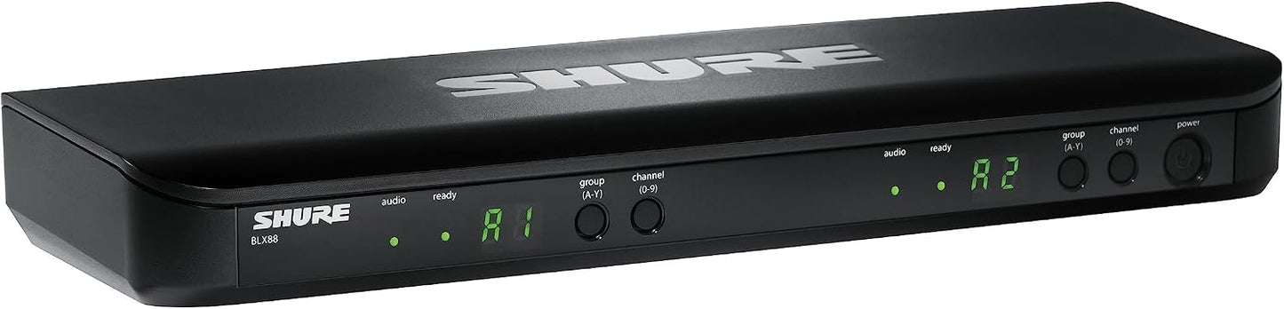 Shure BLX1288\/P31 UHF Sistema de micrófono inalámbrico - Perfecto...