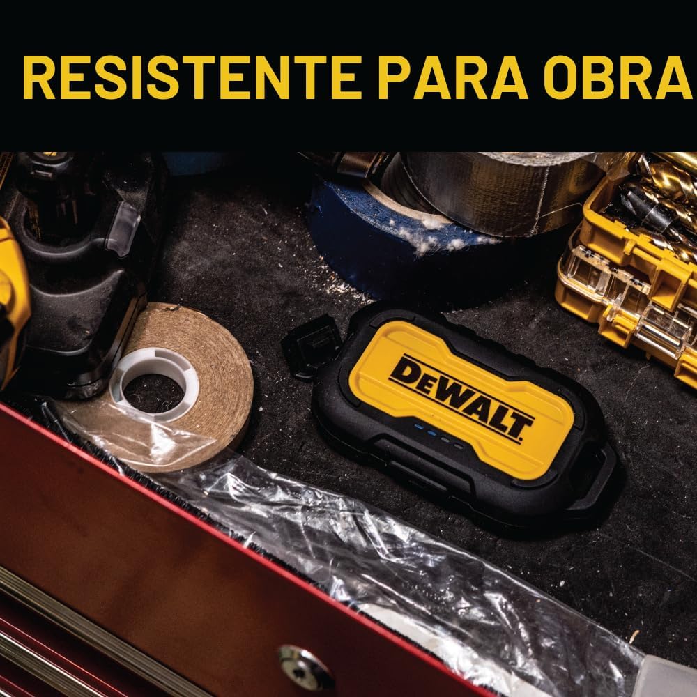 DEWALT Cargador portátil resistente, banco de energía, sitio de tra...