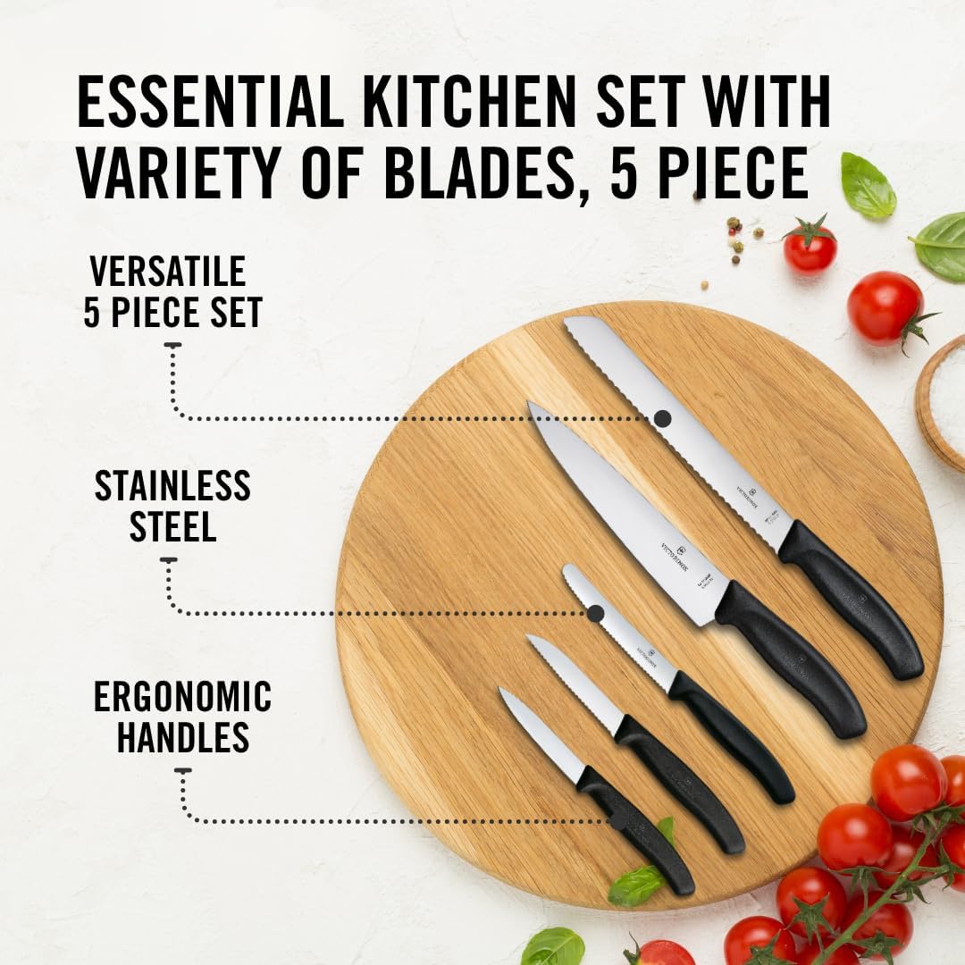 Victorinox Swiss Classic - Juego de cocina \u2013 Incluye cuchillos...