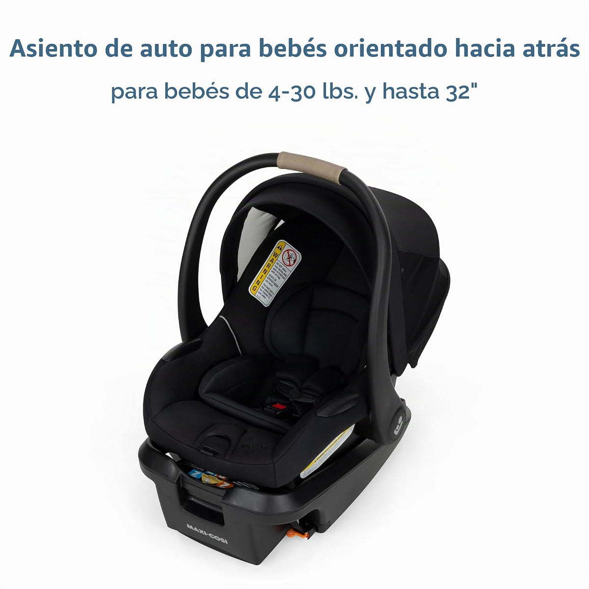 Maxi-Cosi Mico Pro+ Asiento infantil para automóvil, sombra marina