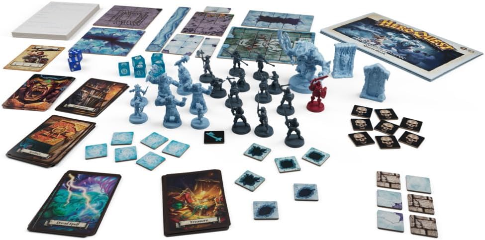 Avalon Hill HeroQuest The Frozen Horror Quest Pack, juego Dungeon C...