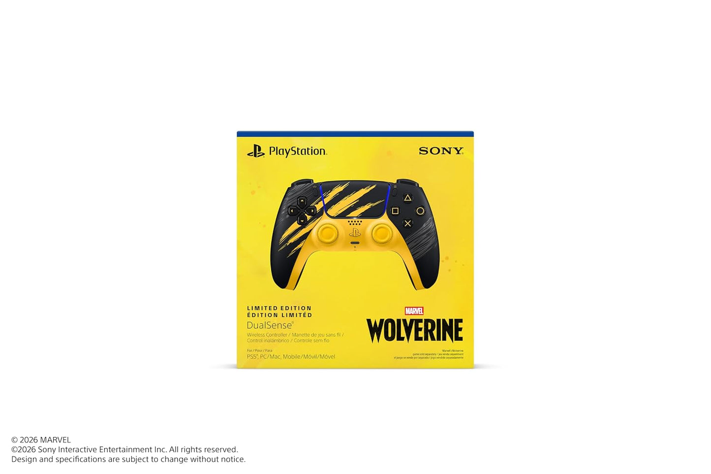 Controlador inalámbrico PlayStation DualSense® \u2013 Marvel\u2019s...