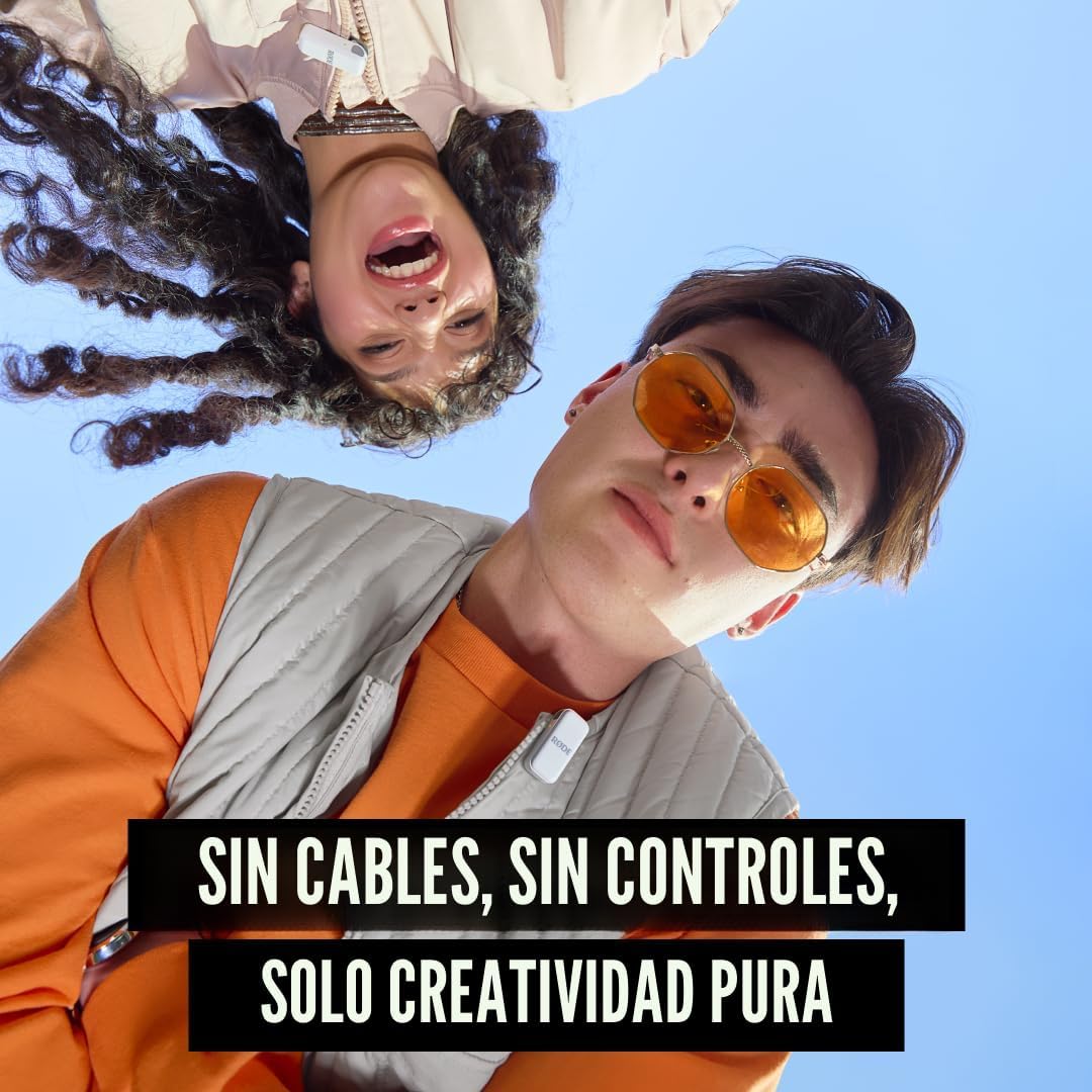 RØDE Micrófono inalámbrico Micro - Micrófono inalámbrico compacto,...