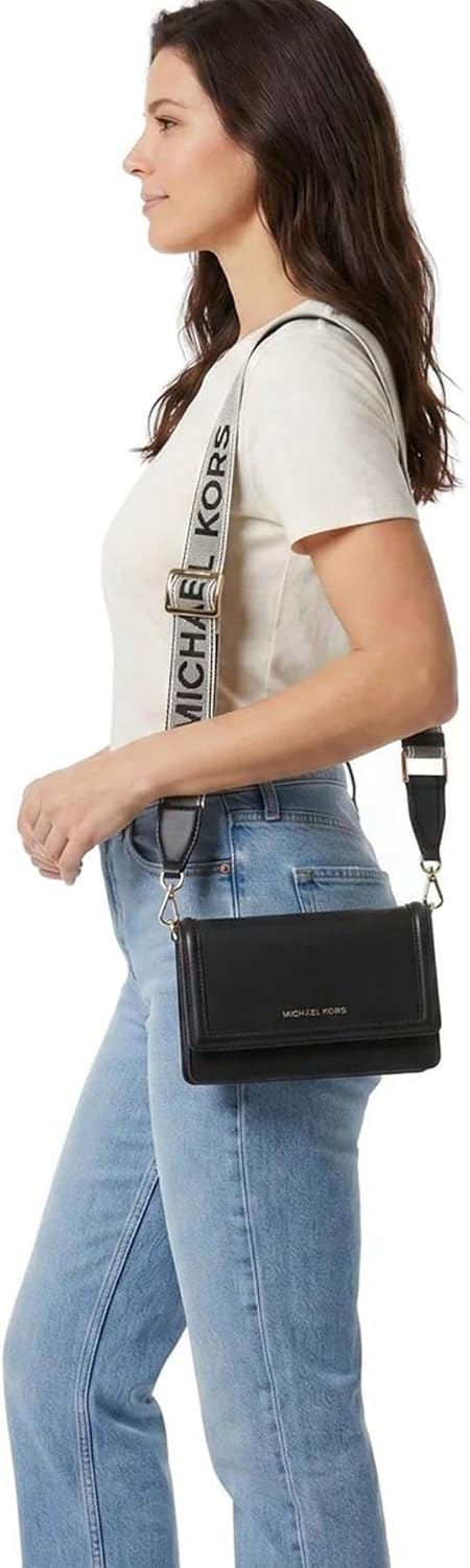 MICHAEL Michael Kors Jet Set - Correa cruzada pequeña para teléfono