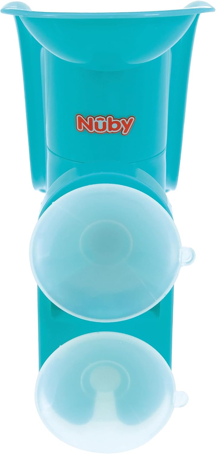 Nuby Penguin Slide - Juego de juguetes de baño con 4 chorros de bañ...