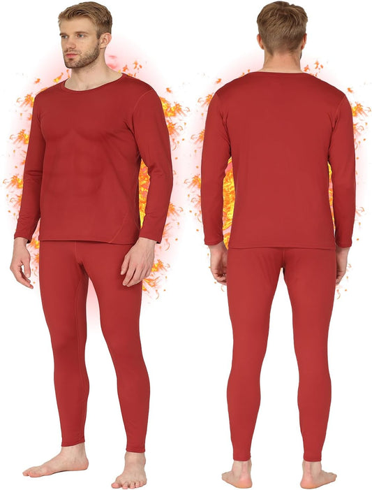 HEROBIKER - Conjunto de ropa interior térmica para hombre, pantalon...