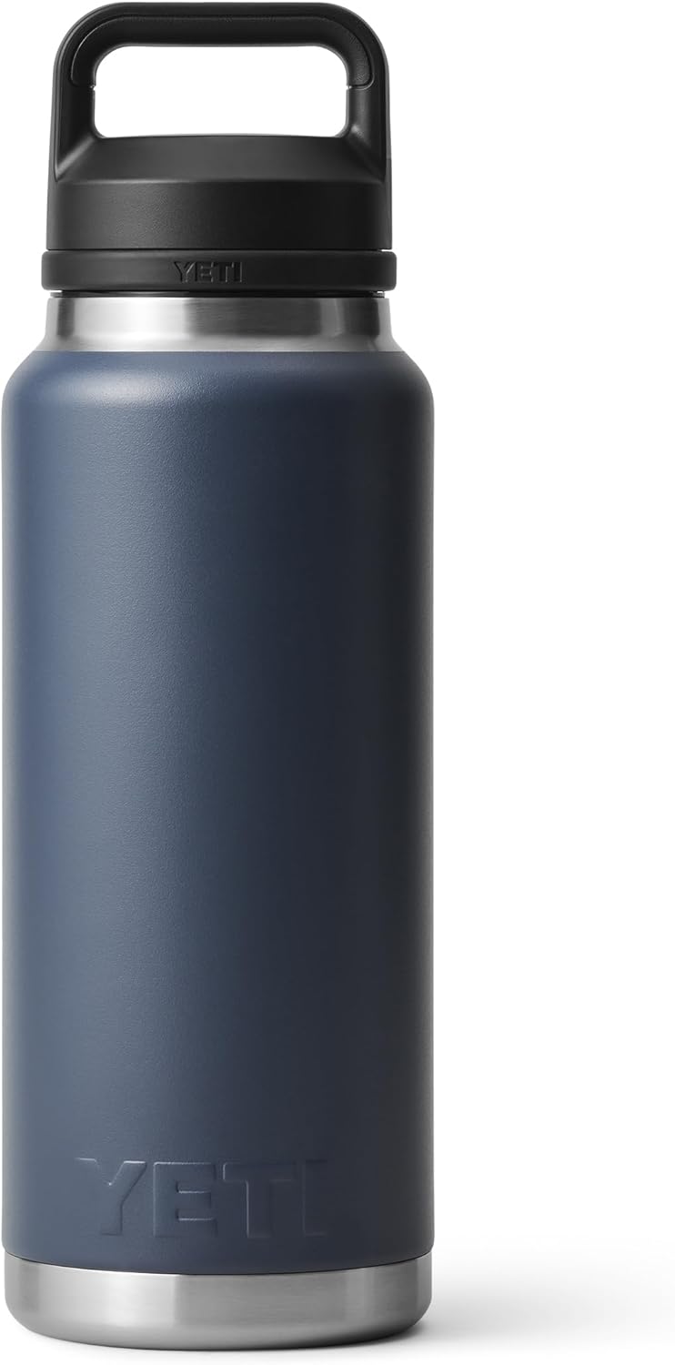 YETI Rambler - Botella de 36 onzas, aislada al vacío, a prueba de f...