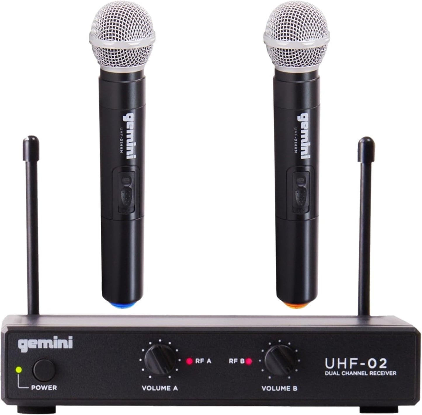 Gemini UHF - Paquete de micrófonos inalámbricos profesionales de ma...