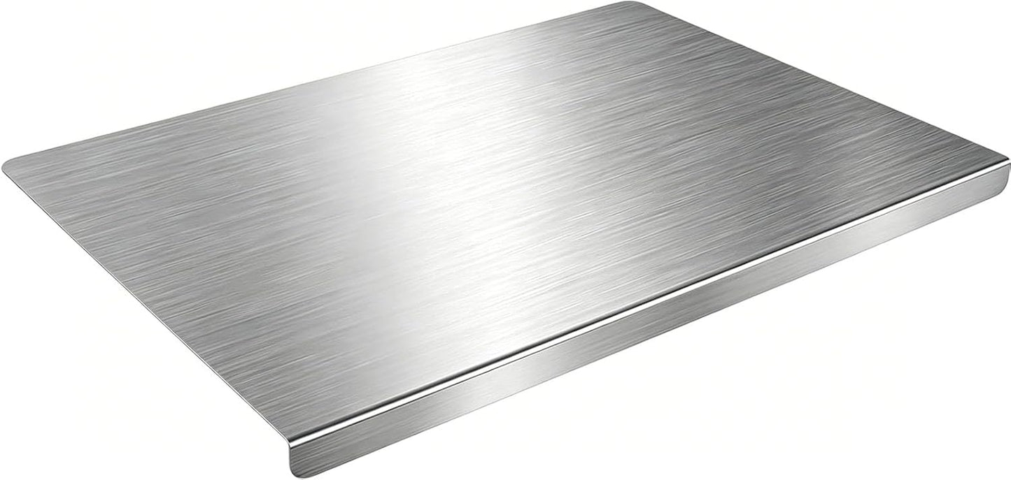 Tabla de cortar de acero inoxidable para cocina, tabla de cortar de...