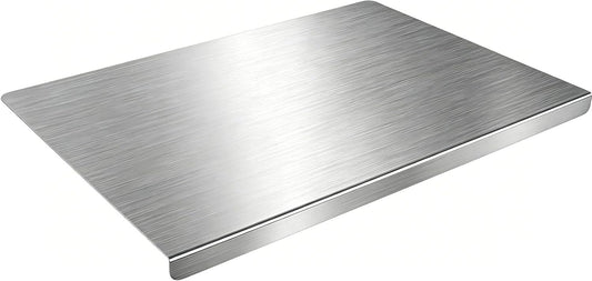 Tabla de cortar de acero inoxidable para cocina, tabla de cortar de...