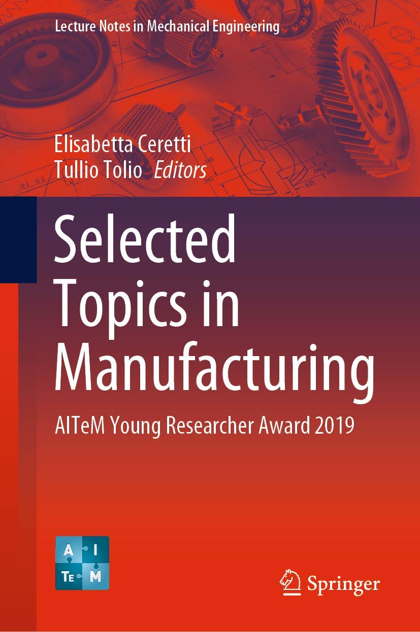 Temas seleccionados en fabricación: Premio AITeM Joven Investigador...