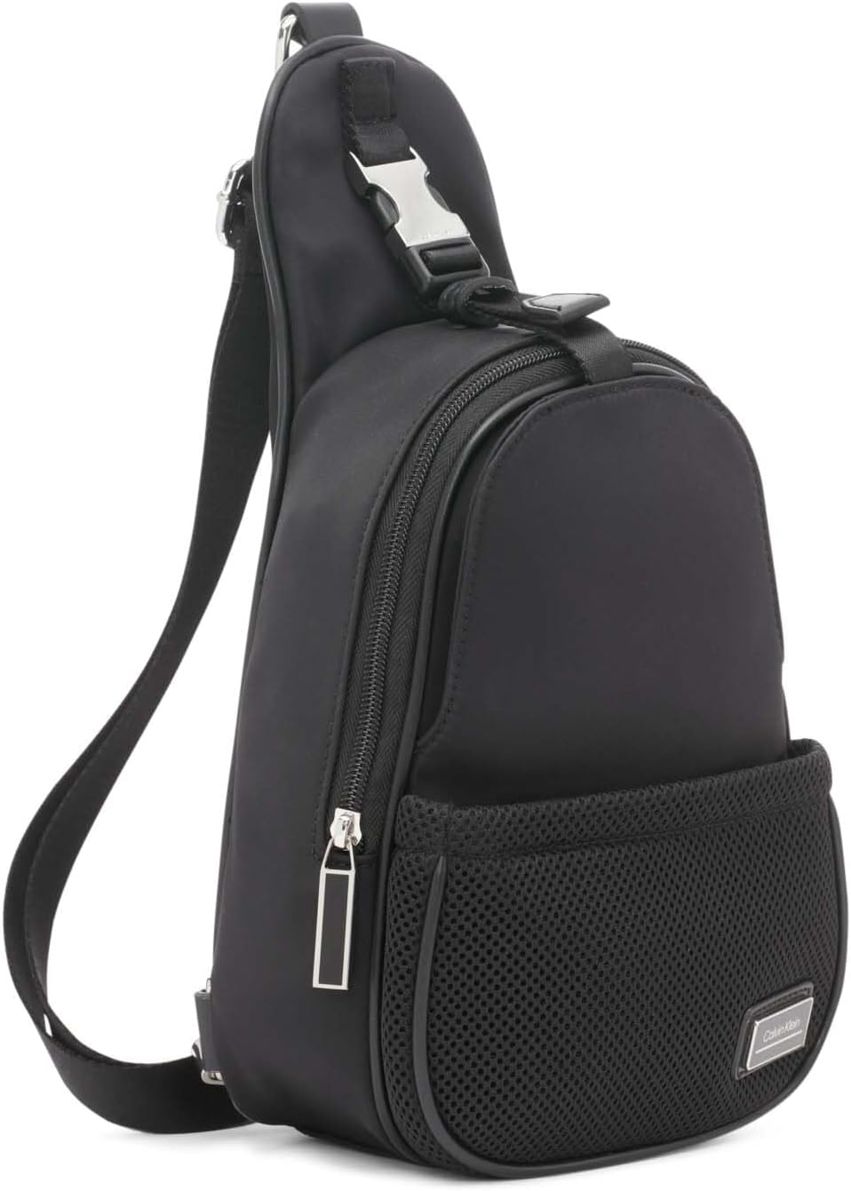 Calvin Klein Jessie Mochila organizacional, negro\/plata, talla única