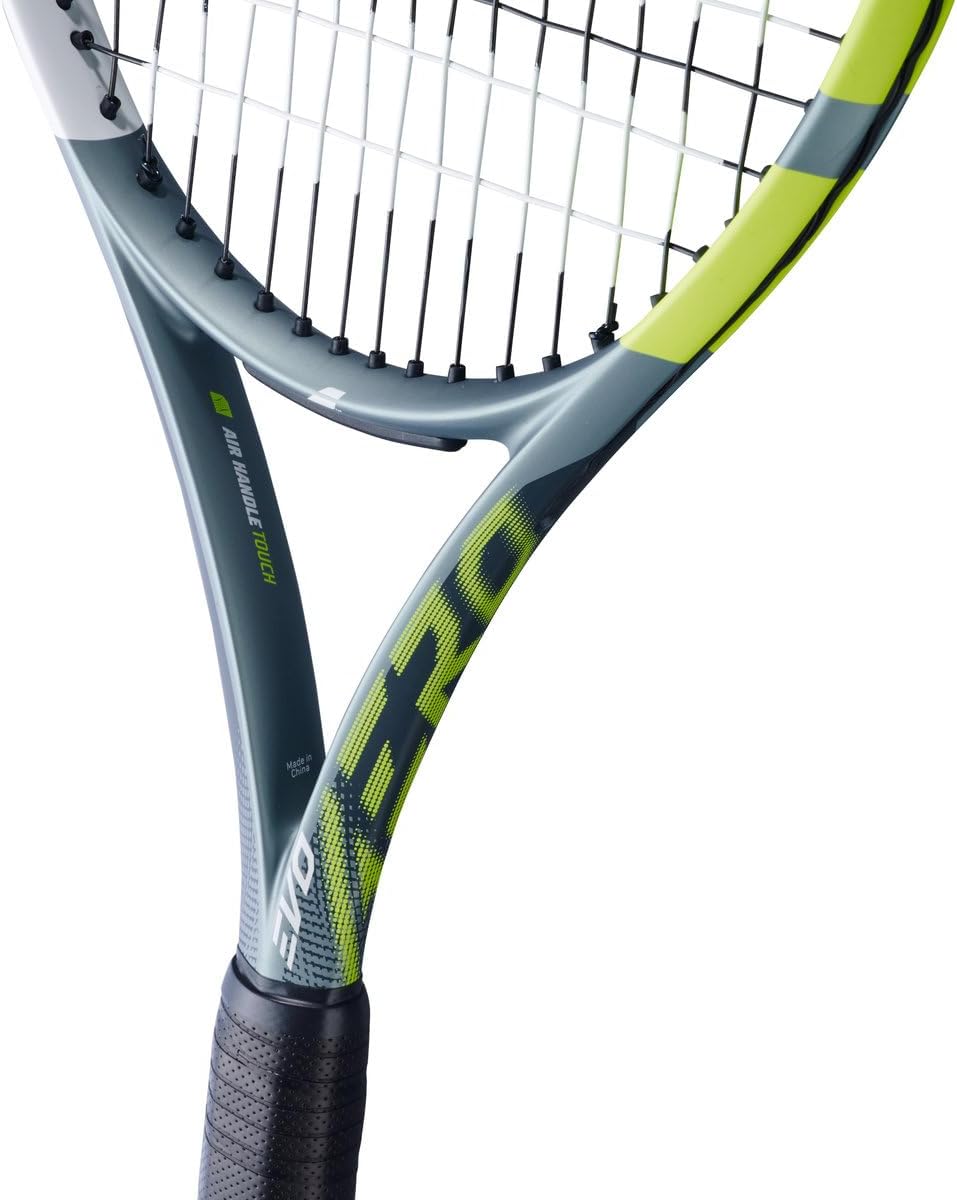 Babolat Evo Aero - Raqueta de tenis, gris\/verde\/amarillo - 2ª gen...