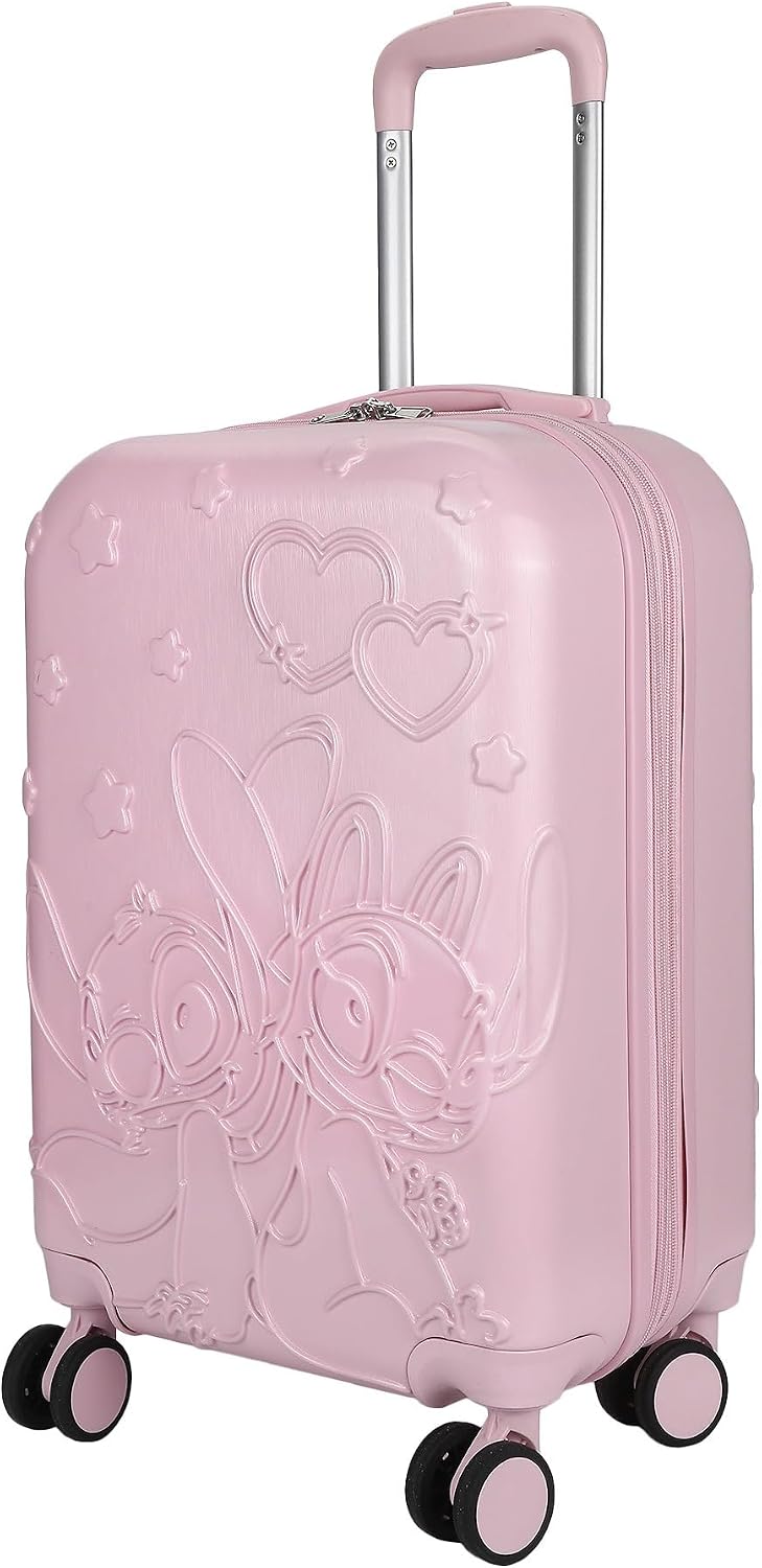 Bioworld Lilo &amp; Stitch Angel &amp; Stitch - Maleta de ABS para...