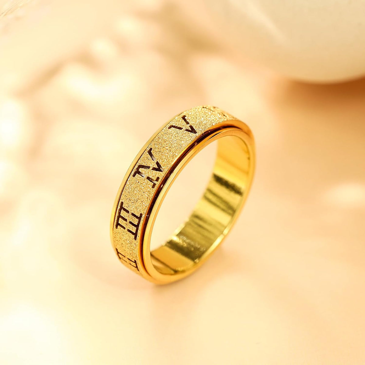 OreilleStar Fidget Toys - Anillo giratorio para adultos, anillo gir...