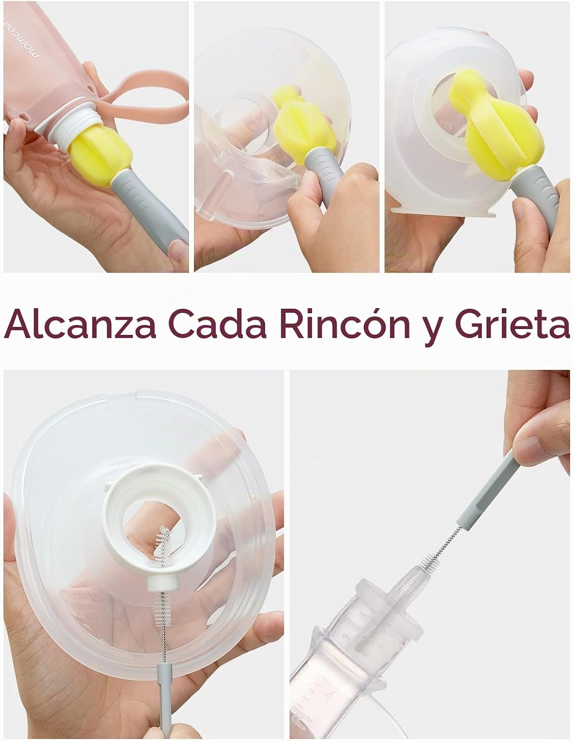 Momcozy - Kit de accesorios de repuesto, cepillo de limpieza y acce...
