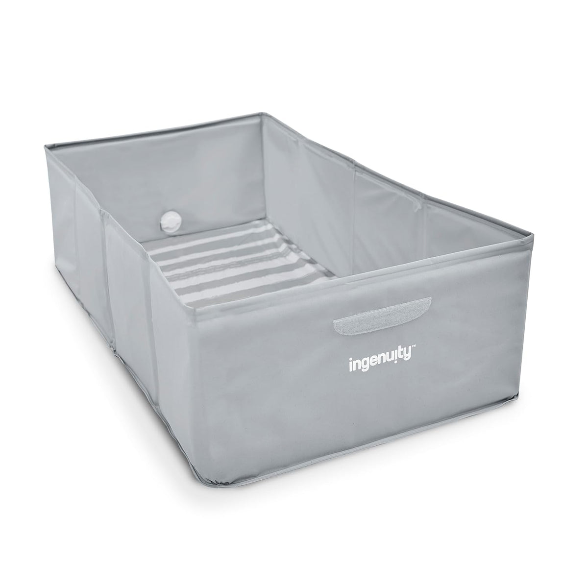 Ingenuity Tuckaway - Bañera plegable para niños pequeños, convierte...