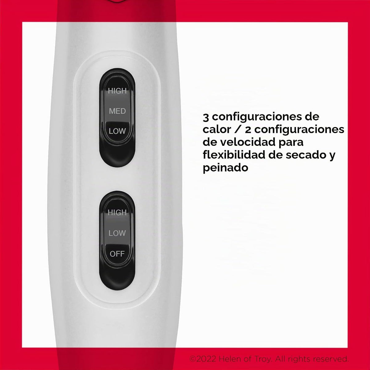REVLON Volume Booster, Secador de Cabello con Difusor Potenciador d...