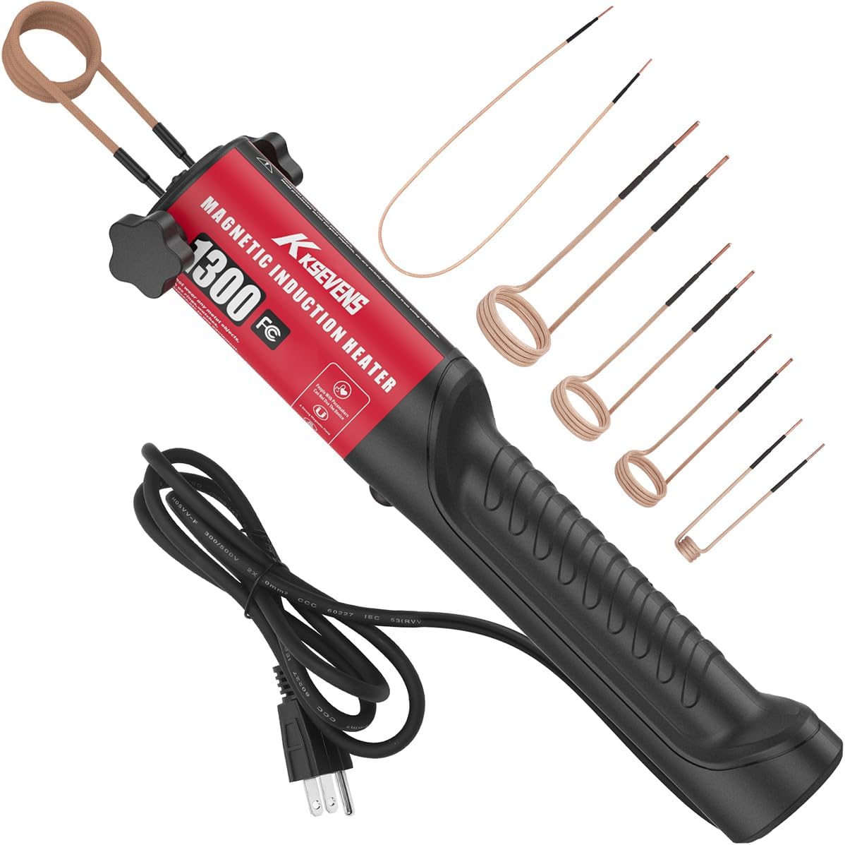 Calentador de inducción de 1300 W 110 V, extracción de pernos, herr...