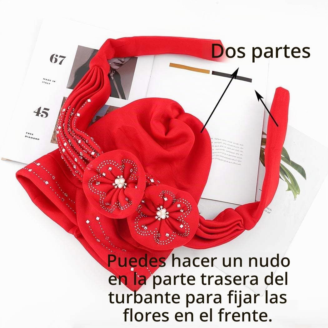 Woeoe Gorro Beanie Envolturas para la Cabeza Bufanda para la Cabeza...
