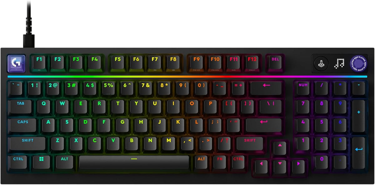 Logitech G Teclado para juegos de 316 x 98, velocidad de informe de...