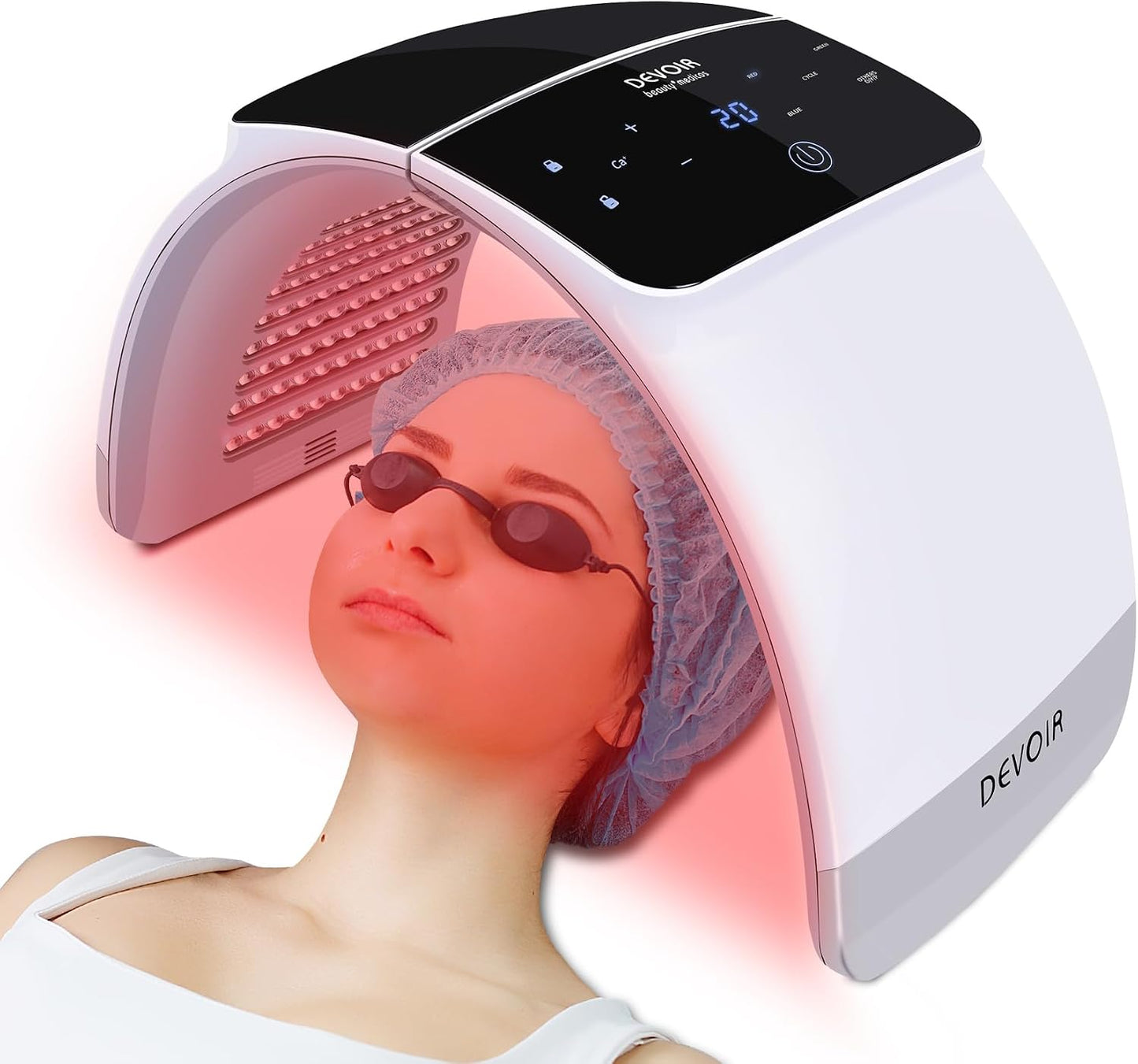 7 colores con cara LED para problemas faciales de SPA Facial Cuerpo...