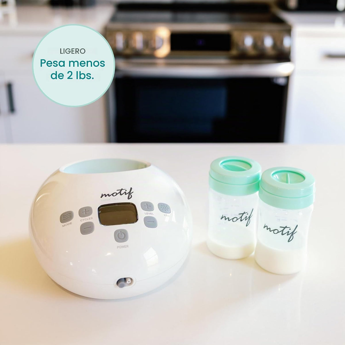 Motif Medical Bomba eléctrica doble Luna con batería | Tiempo de fu...