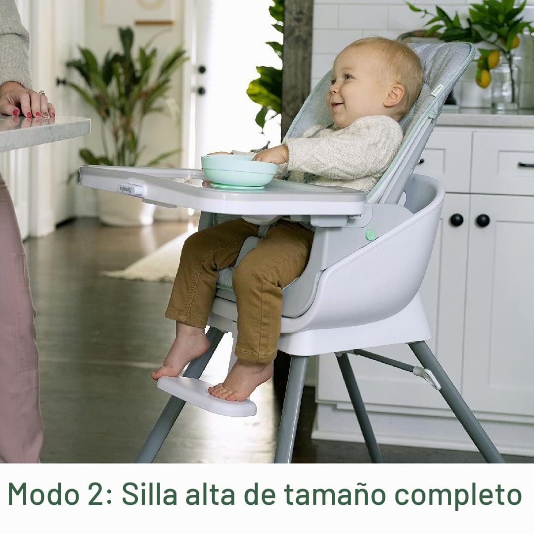 Ingenuity Beanstalk - Silla alta 6 en 1 para bebé a niño grande, se...