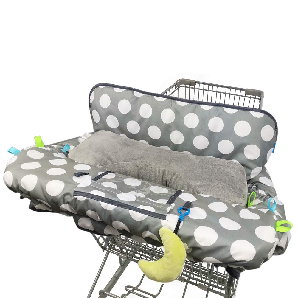 Funda para carrito de compras para bebé, funda de silla alta para n...