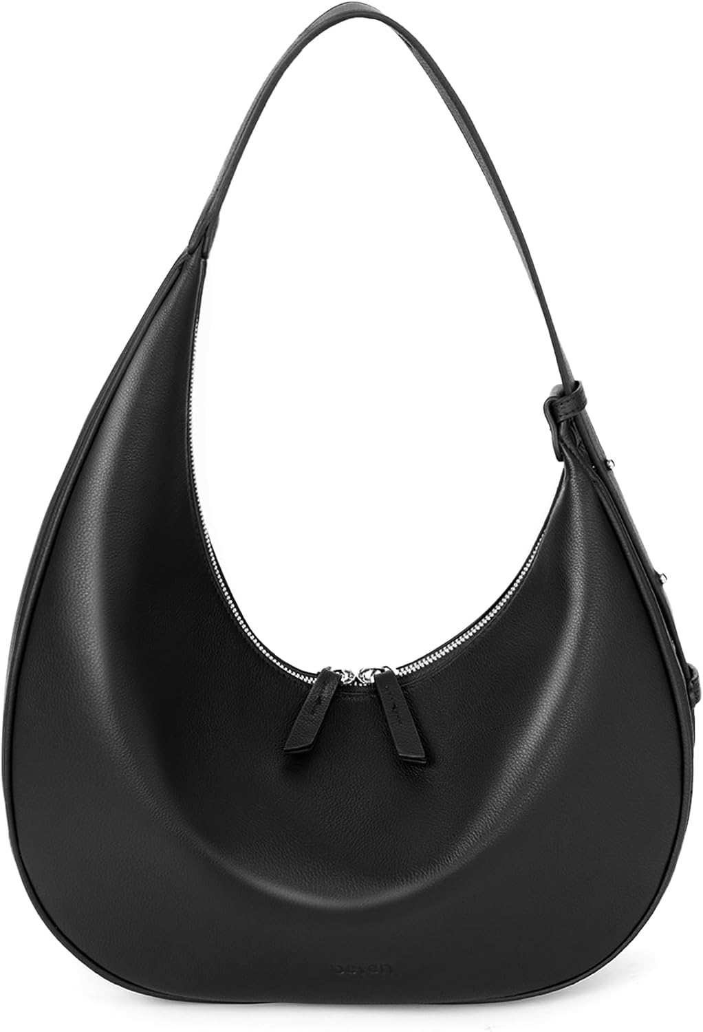 befen Bolsos estilo hobo de cuero genuino para mujer, bolsos cruzad...