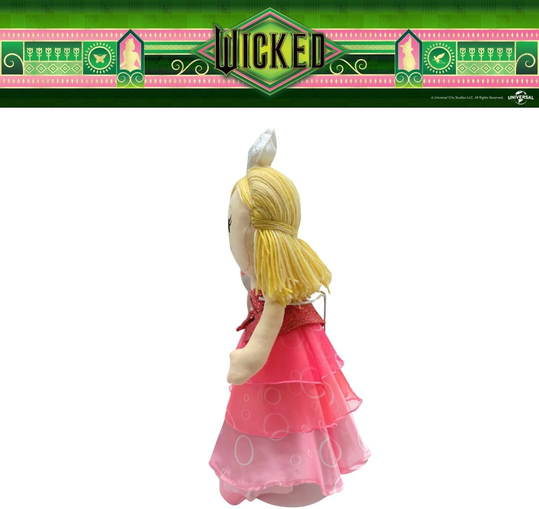 Peluche de almohada de bruja malvada Glinda de la película Wicked,...