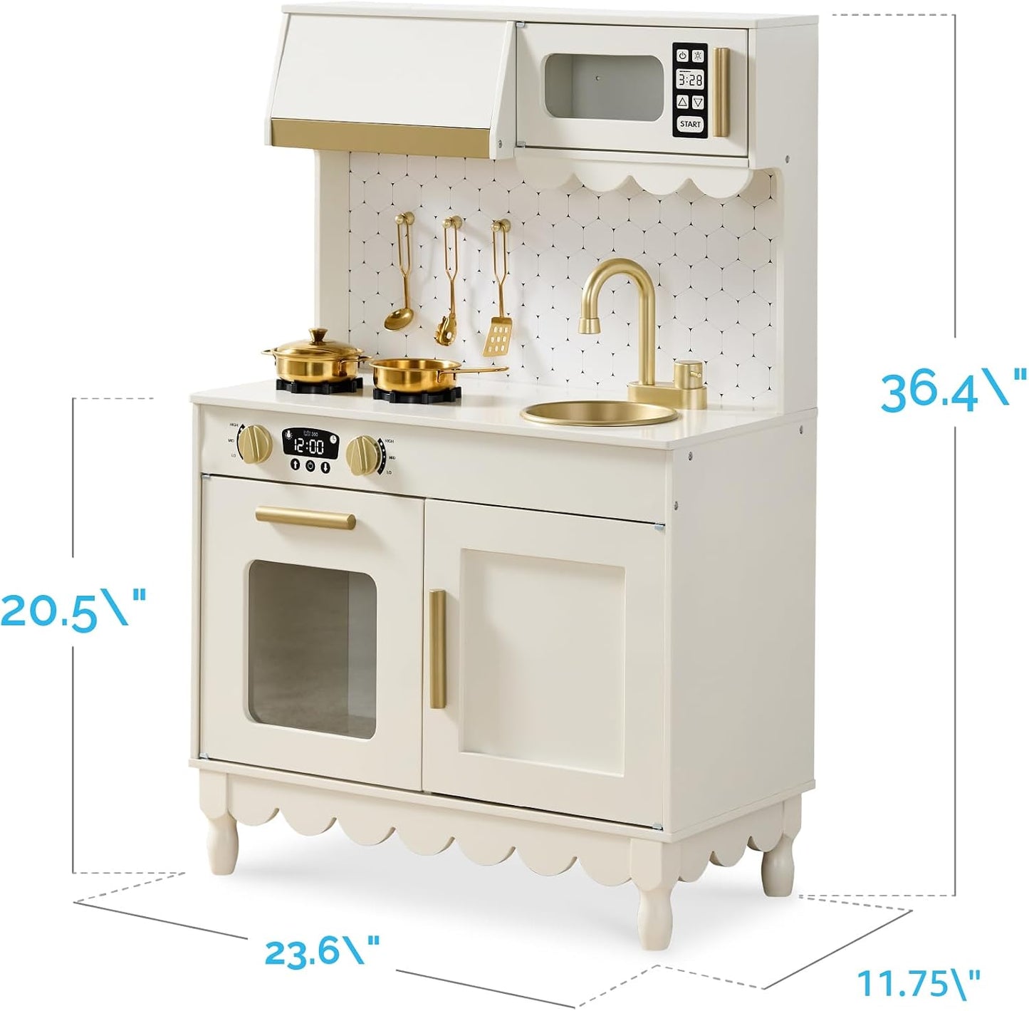 Best Choice Products - Juguetes de madera para niños, cocina de sim...