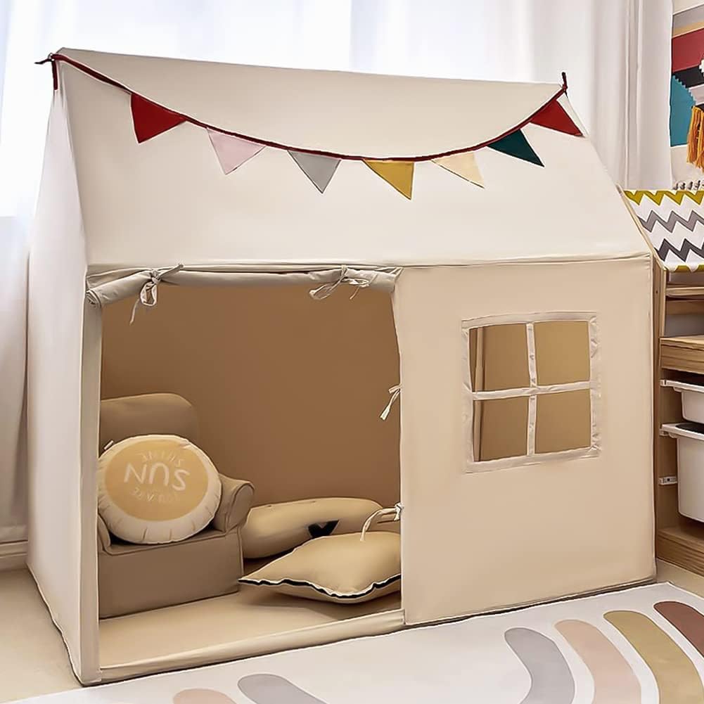 Tienda de campaña para niños, casa de juegos interior, tienda de ca...