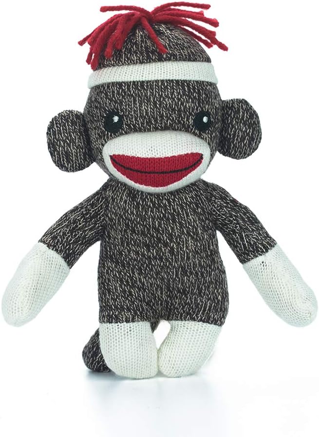 Plushland Adorable Mono de Calcetín, El Juguete de Animal de Peluch...