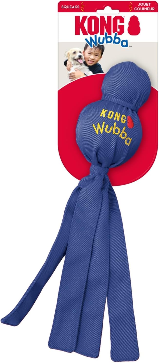 KONG Wubba - Juguete para perros de tira y afloja y atrapa \u2013 S...
