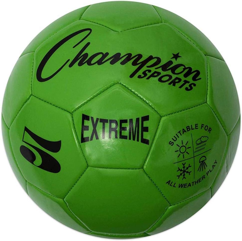Champion Sports Extreme Series - Balón de fútbol \u2013 Tamaños 3,...