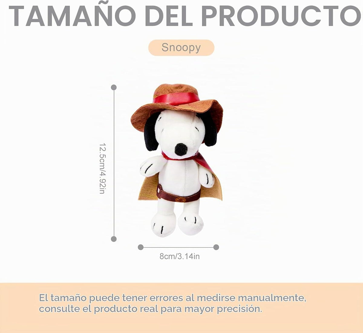 MINISO Snoopy Llavero Colección de Dijes para Bolsa Peanuts Lindo D...