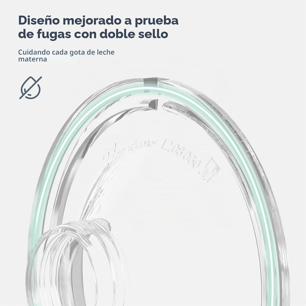 MomMed Extractor de leche portátil (modelo S21) - Extractor de lech...