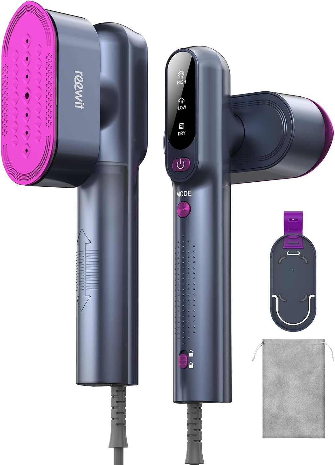 Vaporizador de viaje para ropa, vaporizador de viaje de 100-240 V y...
