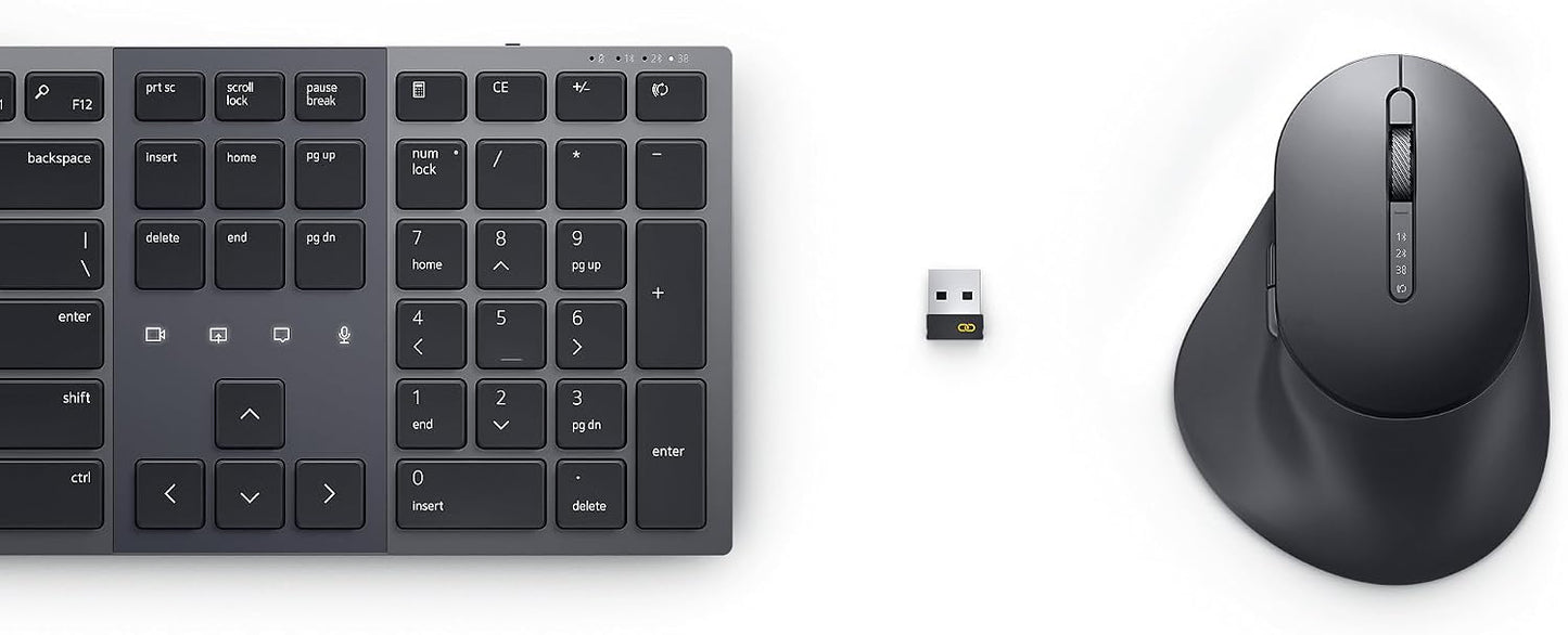 Dell Teclado y mouse KM900 Premier Collaboration - Controles táctil...
